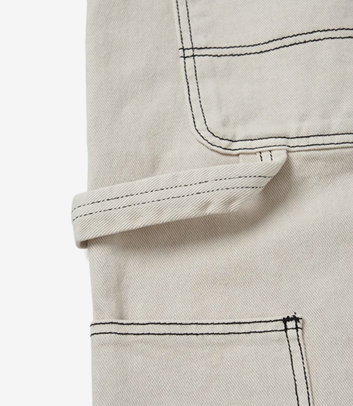 XL 위캔더스 draggy work pants 드래기 워크 팬츠 아이보리 상품이미지5