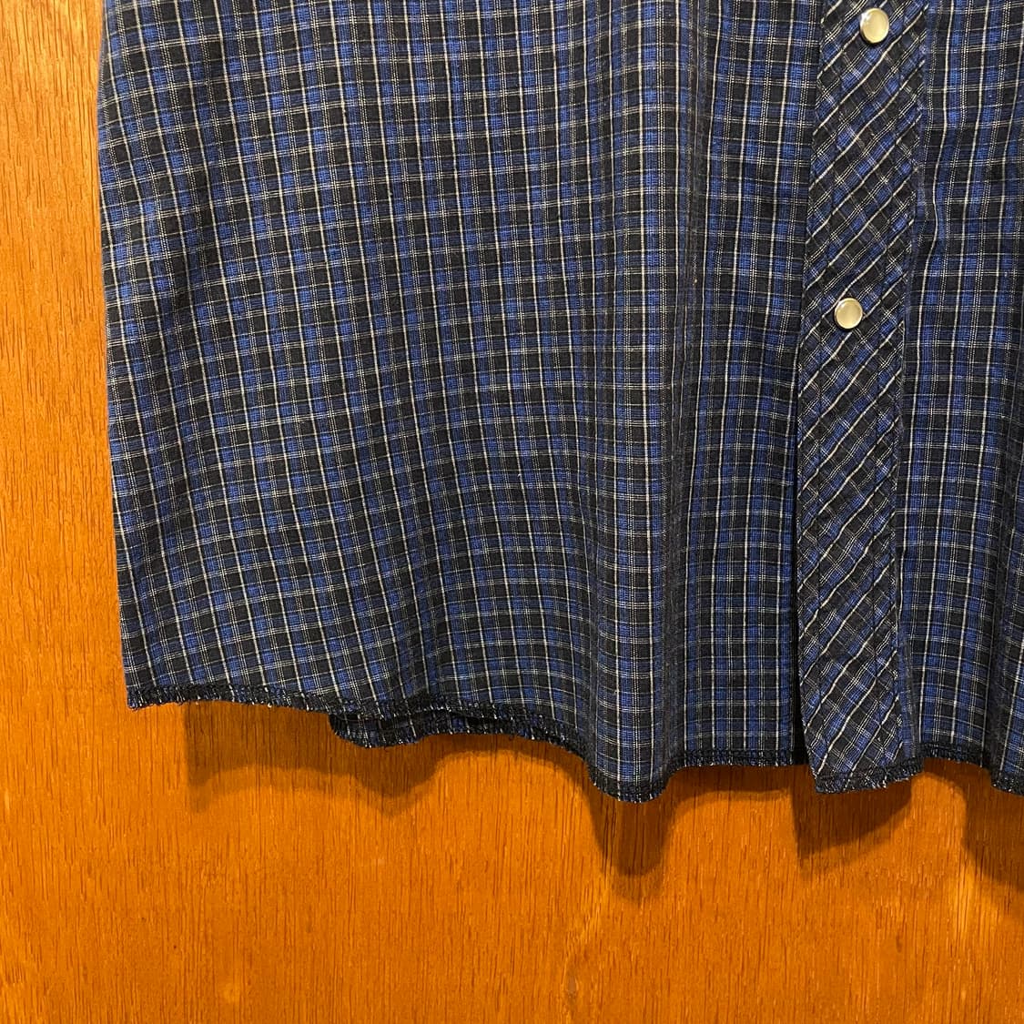 (L) Wrangler 랭글러 체크 웨스턴 반팔 셔츠 상품이미지4