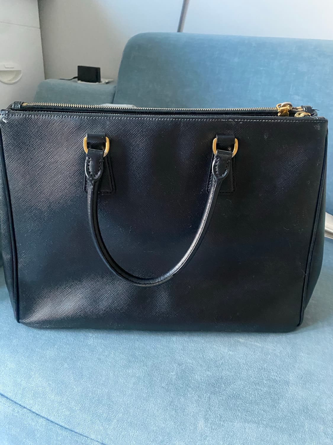 프라다 사피아노 가죽 토트백 상품이미지4