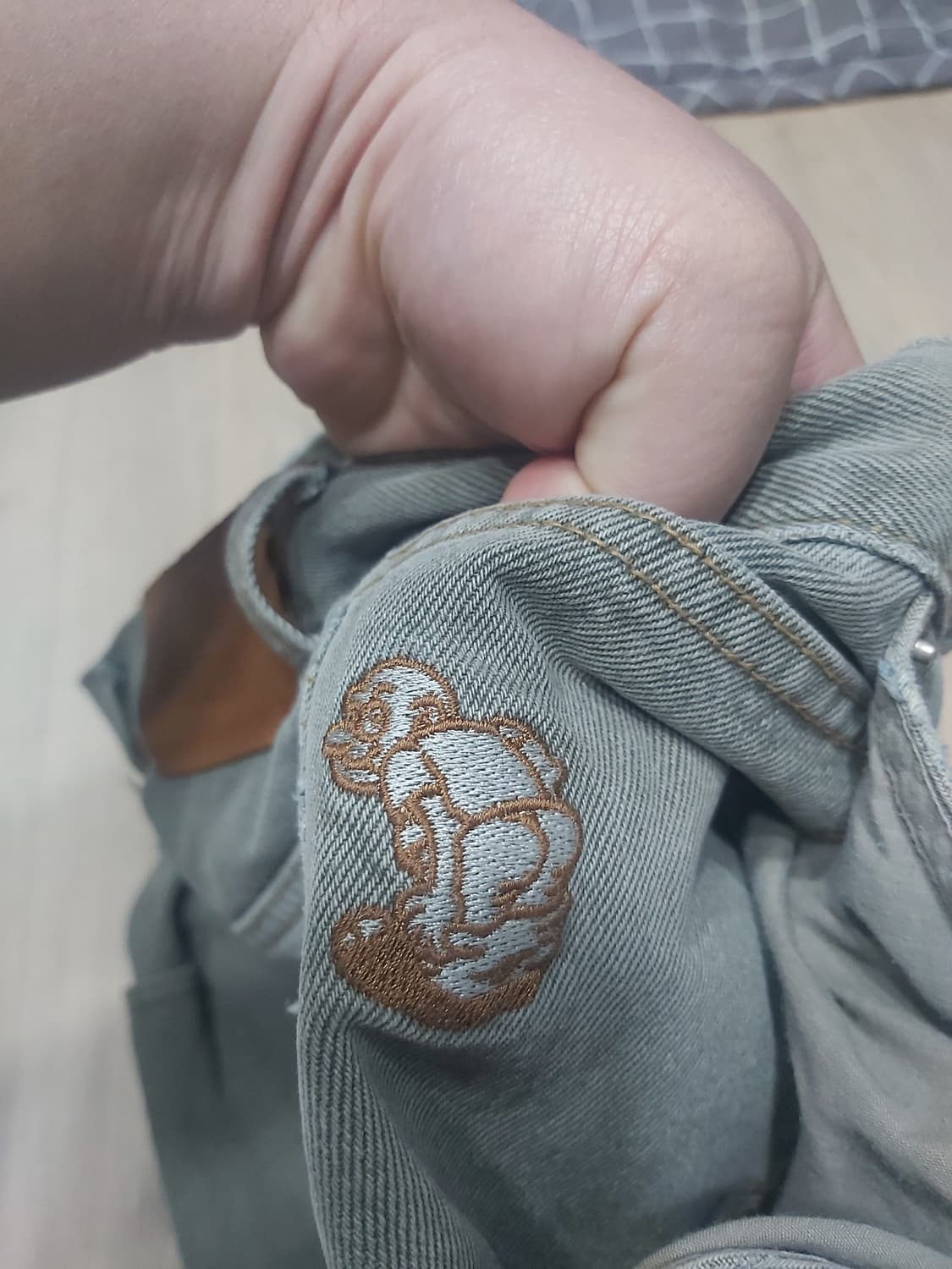 위캔더스 DRAGGY WORK PANTS (OLIVE) 워크팬츠 카팬터 상품이미지6