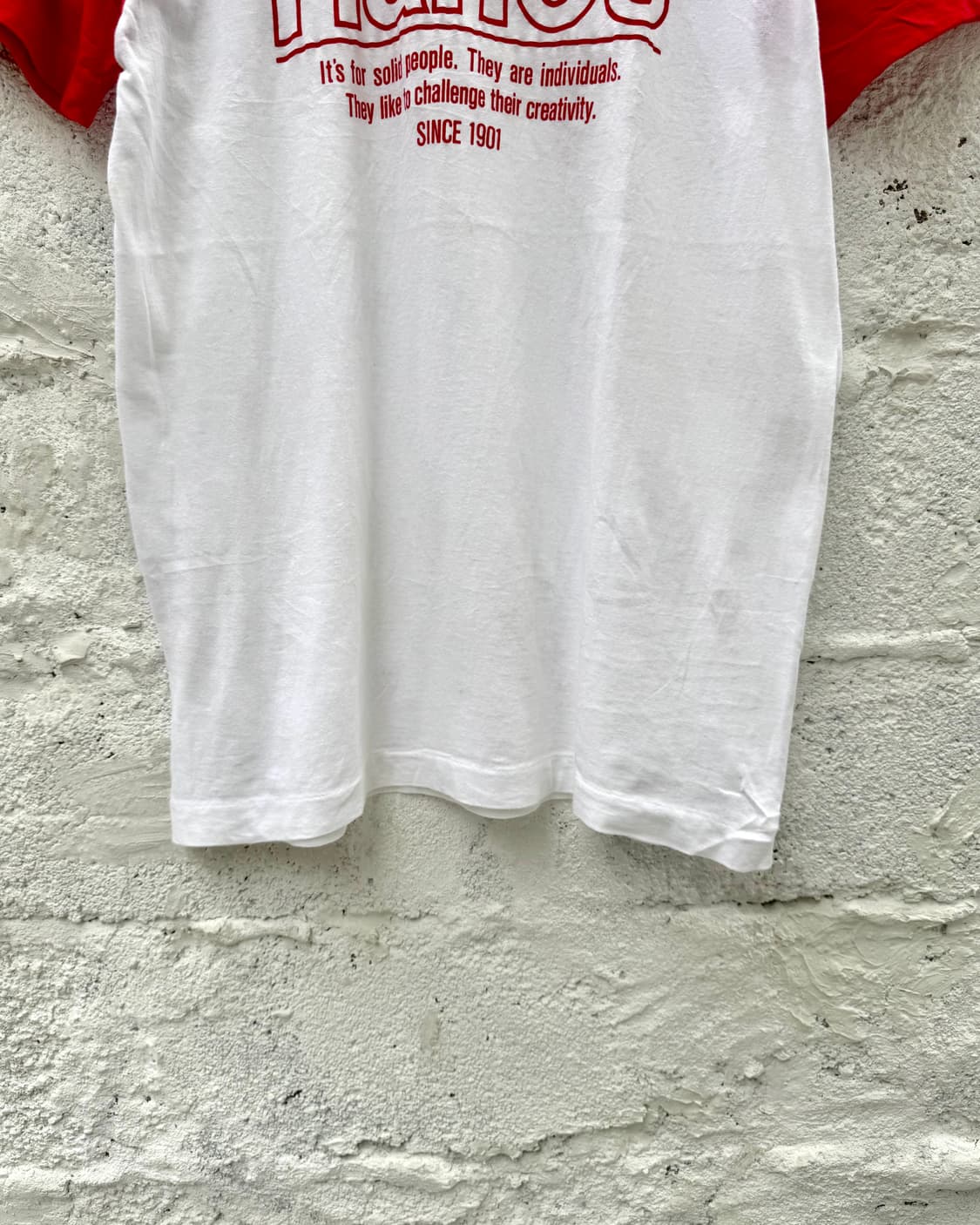80’s Hanes Single Stitch Ringer T-shirt  상품이미지9