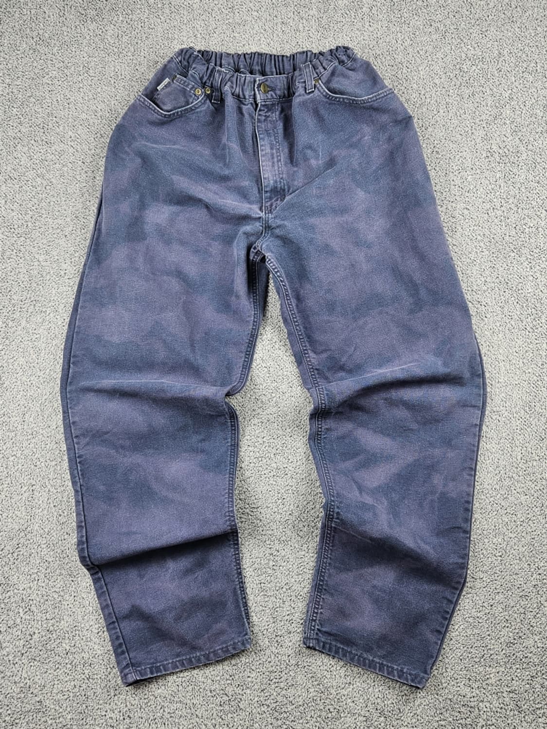 칼하트 다잉 워시드 밴딩 커스텀 워크팬츠 ( 38 추정 ) / 9976 상품이미지4