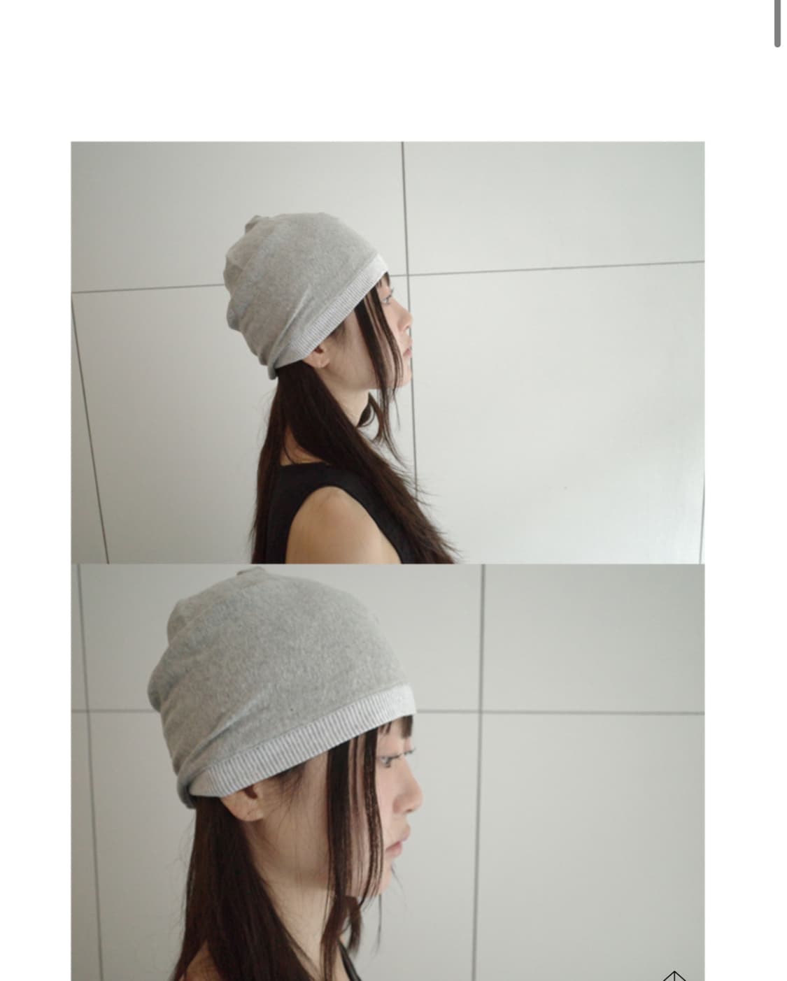 스트라이프 베이커 비니 (2c) 상품이미지1