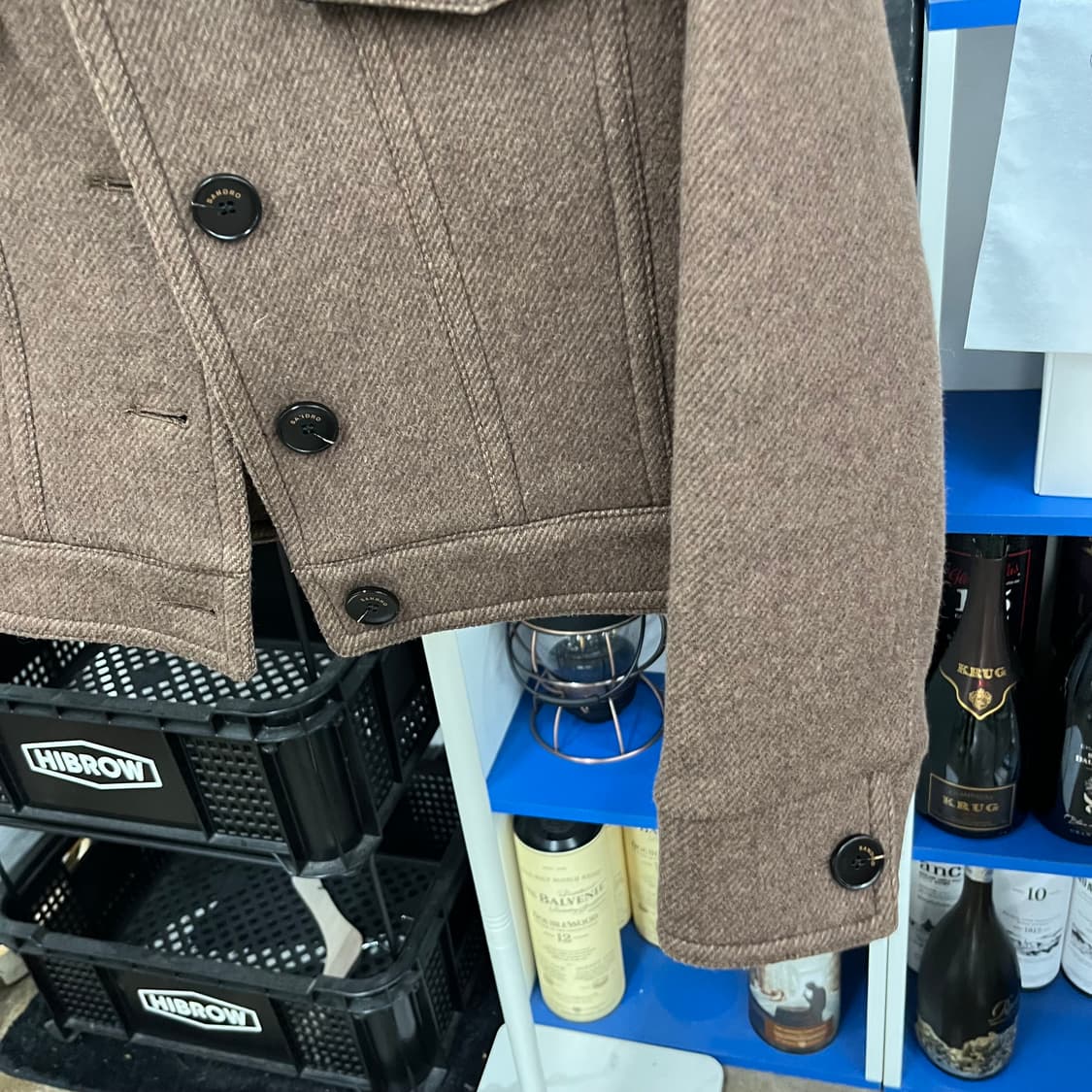 산드로 크롭 울자켓 36 상품이미지4