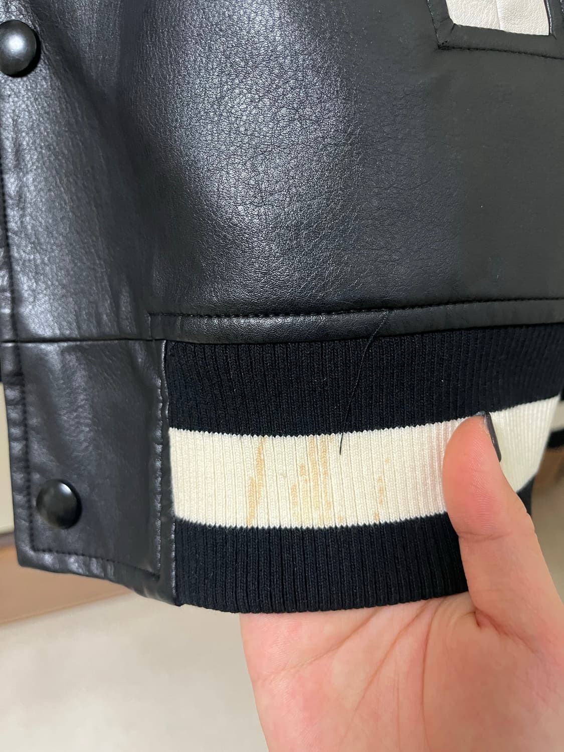 우마미즘 레더 자켓 상품이미지4