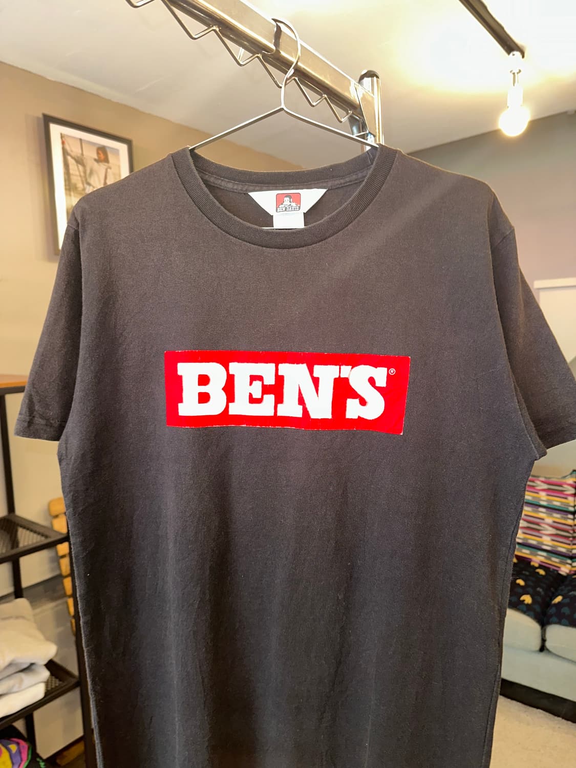 00’s Ben Davis box logo cotton T-shirt 상품이미지3