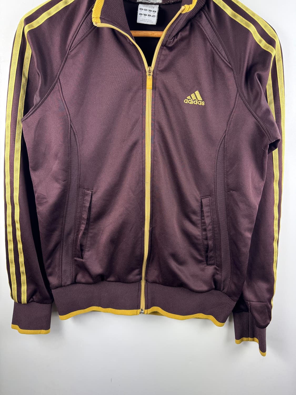 아디다스 버건디 골드 트랙탑져지1695 상품이미지3