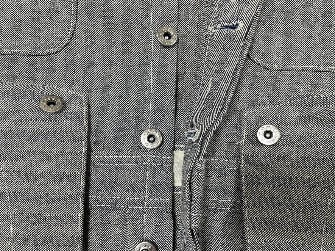 100) 90s 레드캡 부코 헤링본데님 점프수트(데드스탁)RRL&LVC 상품이미지6