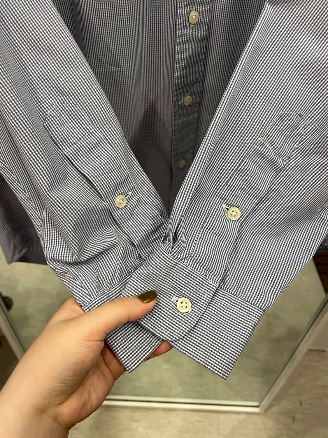 Polo ralph lauren 폴로 랄프로렌 BLAKE 잔체크 셔츠 상품이미지5