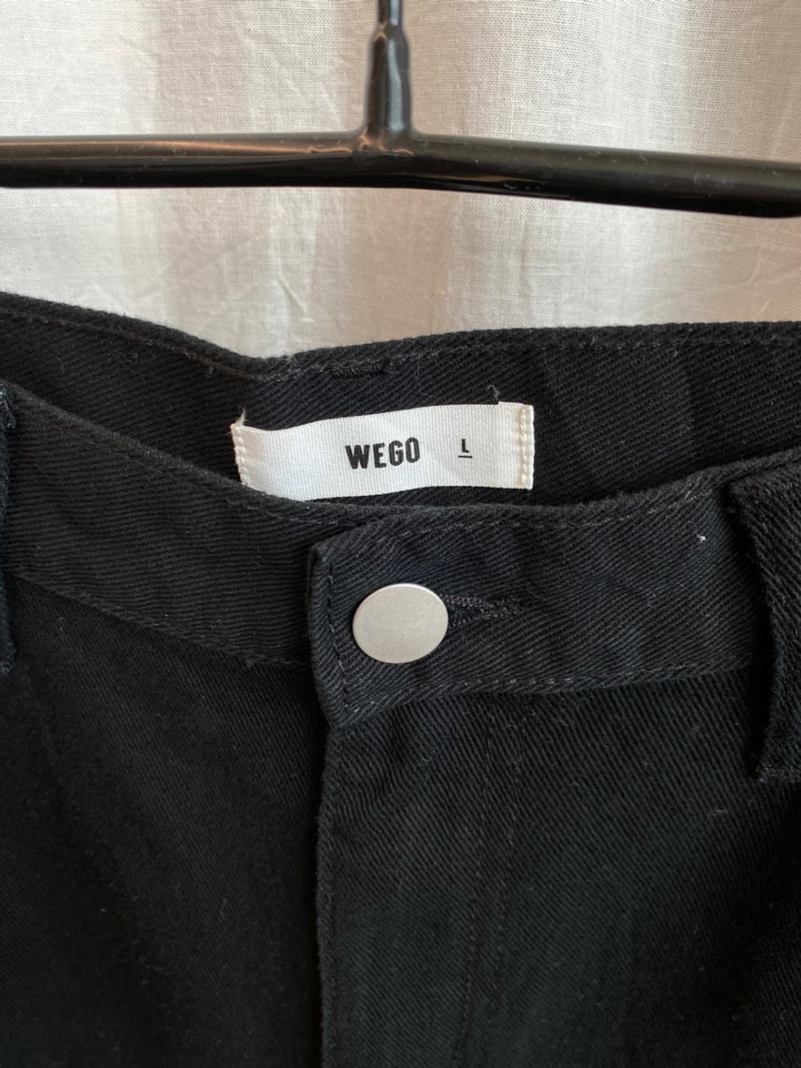 WEGO 블랙데님팬츠(27) 상품이미지5