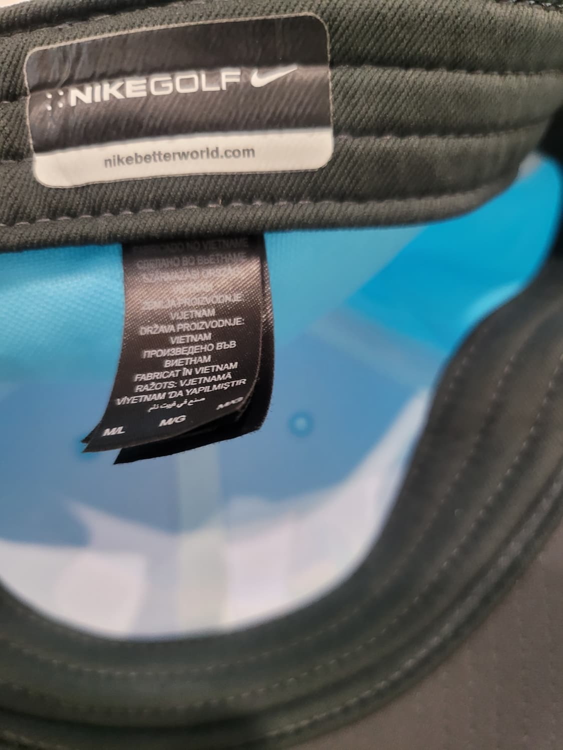 필드의 청량함, 나이키 드라이 핏 레거시91 '아쿠아 블루' 🧢 상품이미지5