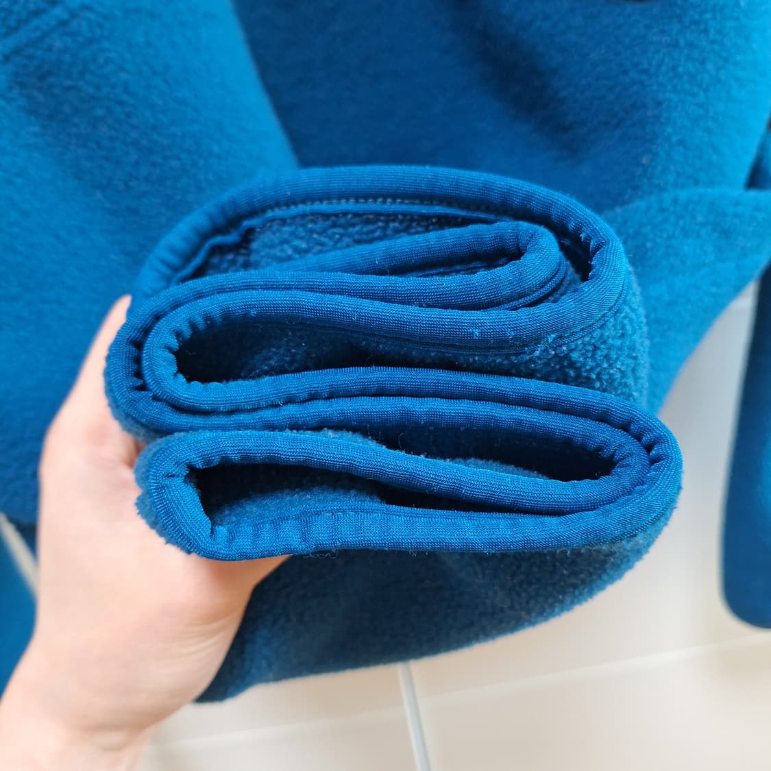 90s 미제 빈티지파타고니아 신칠라 스냅티 청록 블루 M 상품이미지7