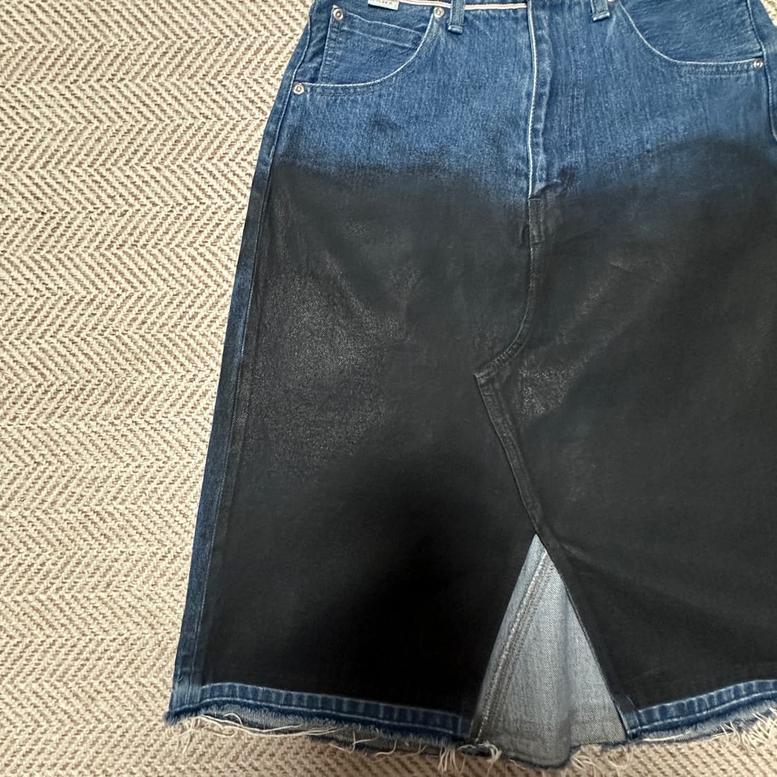 NOMA t. d. japan made denim skirt 상품이미지3