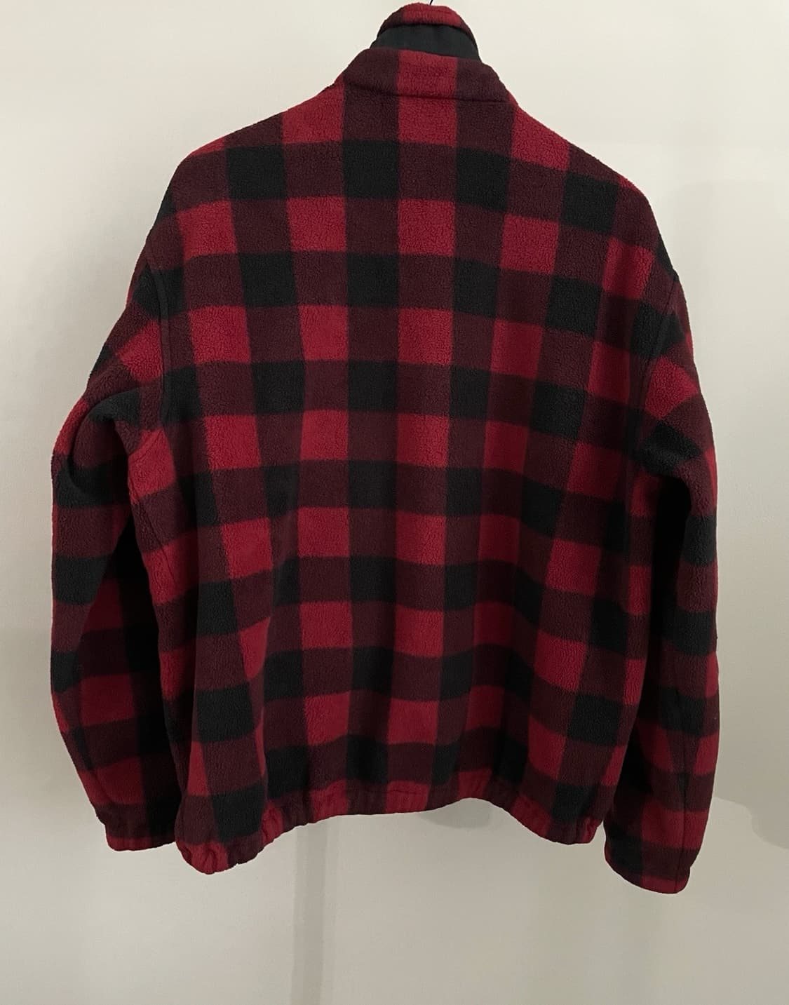 팔라스 x 폴로 체크 플리스 자켓 레드 상품이미지10