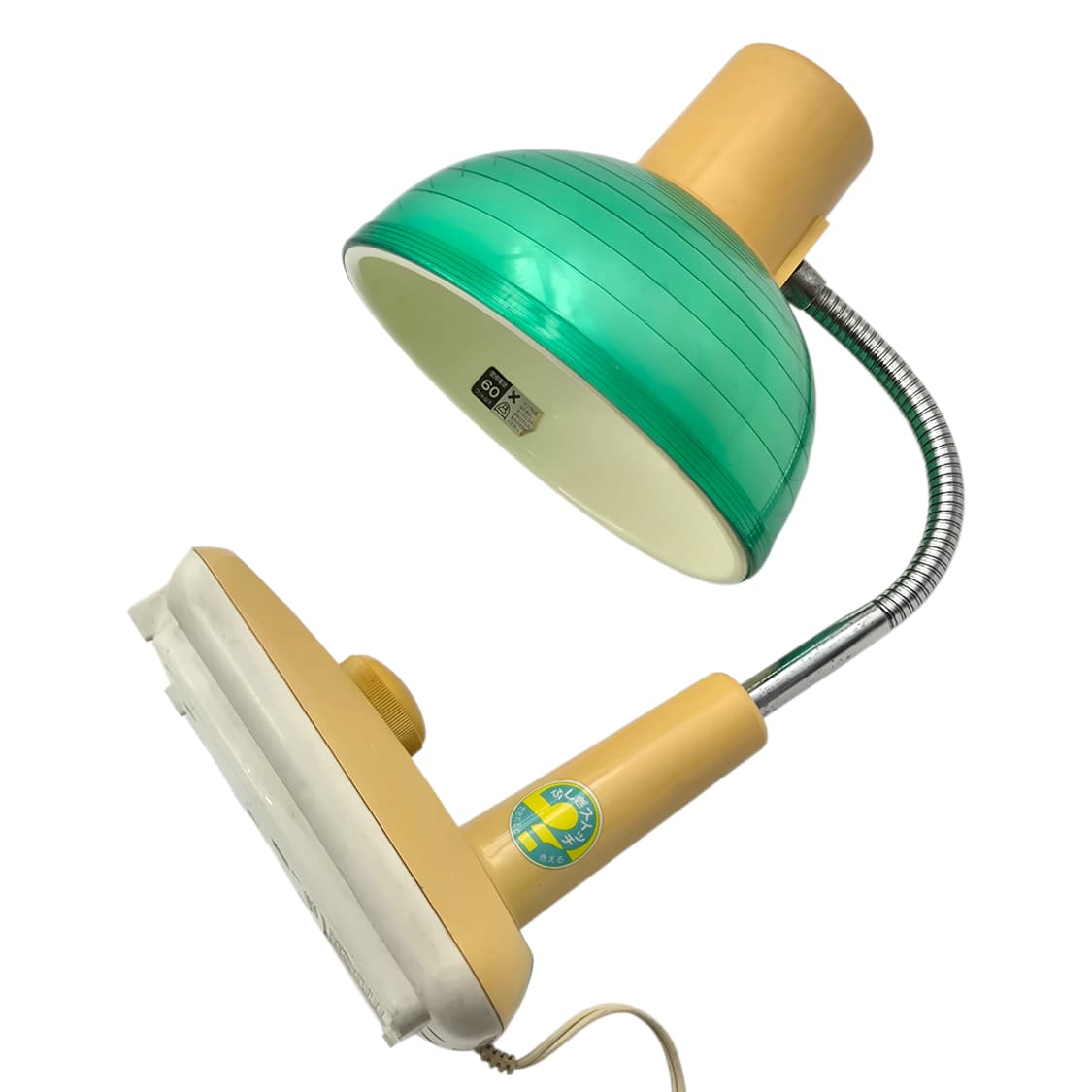 80s 샤프 레트로 그린 데스크 조광 램프 상품이미지7
