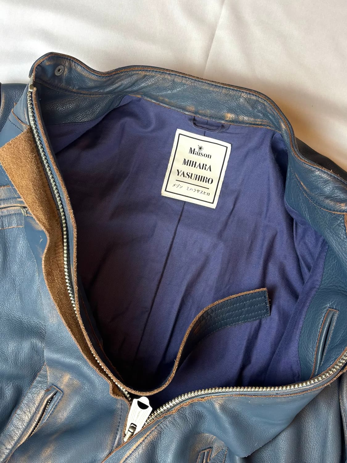 Mihara Yasuhiro 레더자켓 상품이미지4