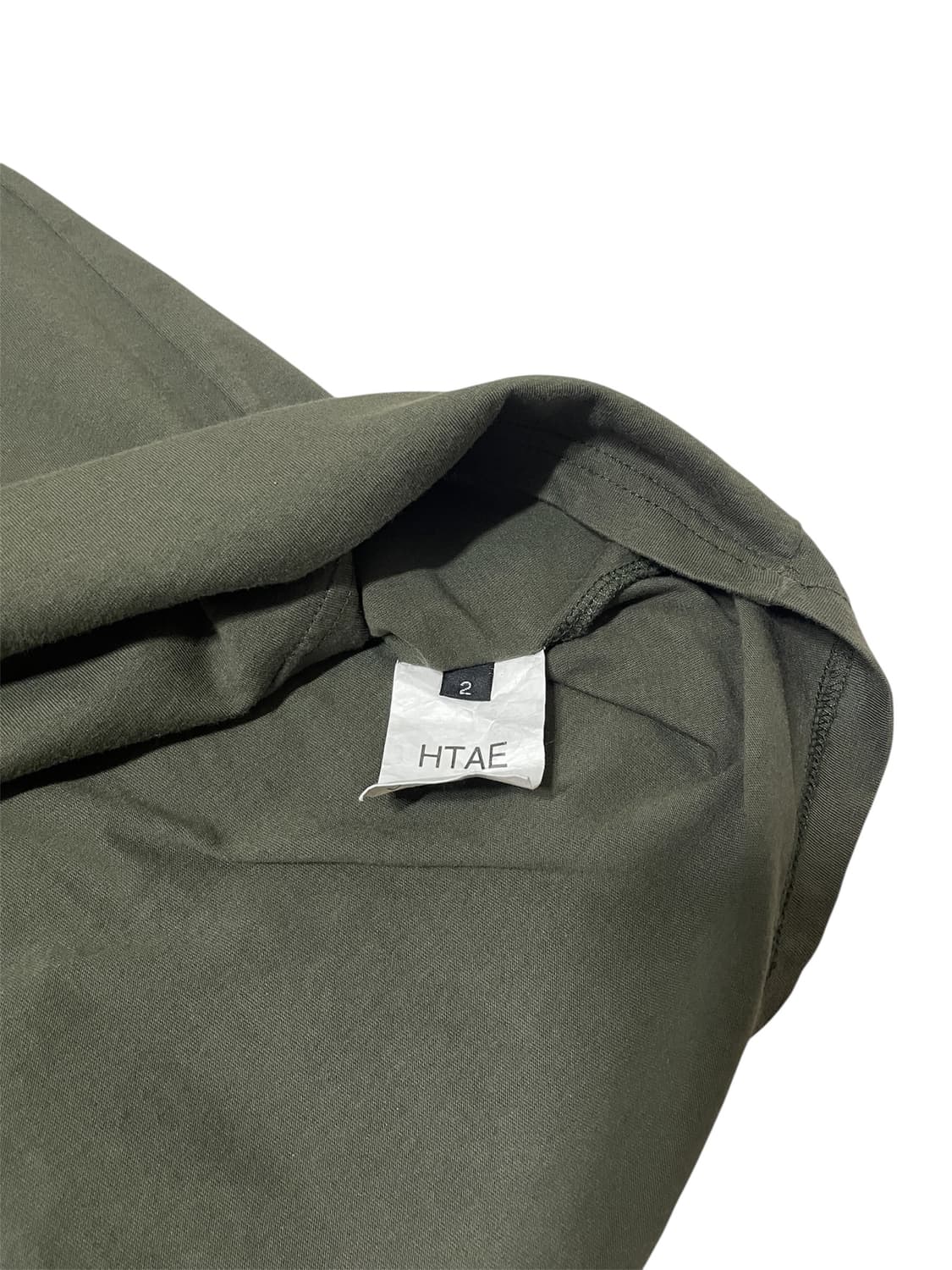 HTAE 90s Basement T-Shirts M.Olive 2 상품이미지3