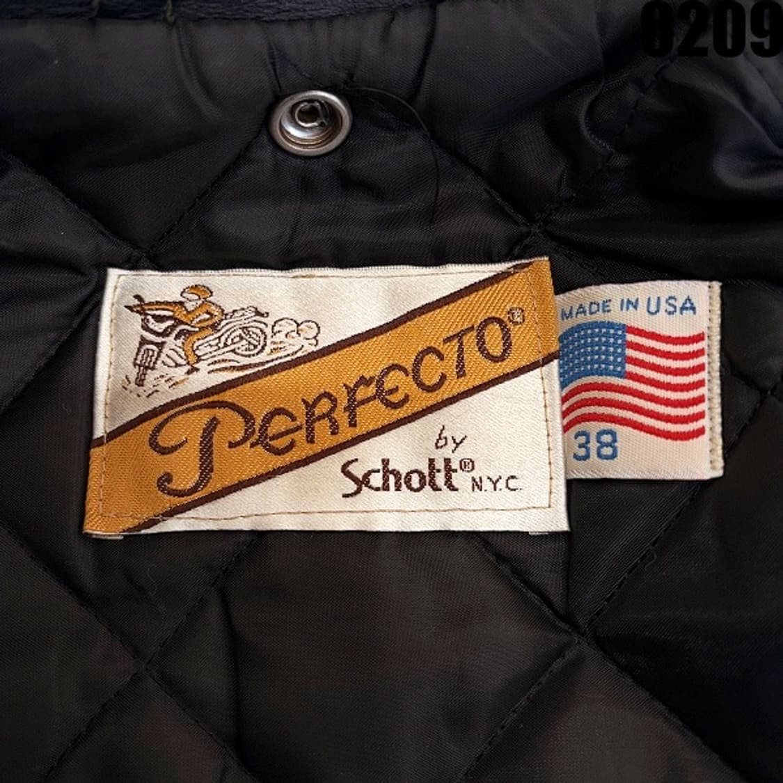 Schott 더블라이더 레더자켓 가죽자켓 38 0209 상품이미지6