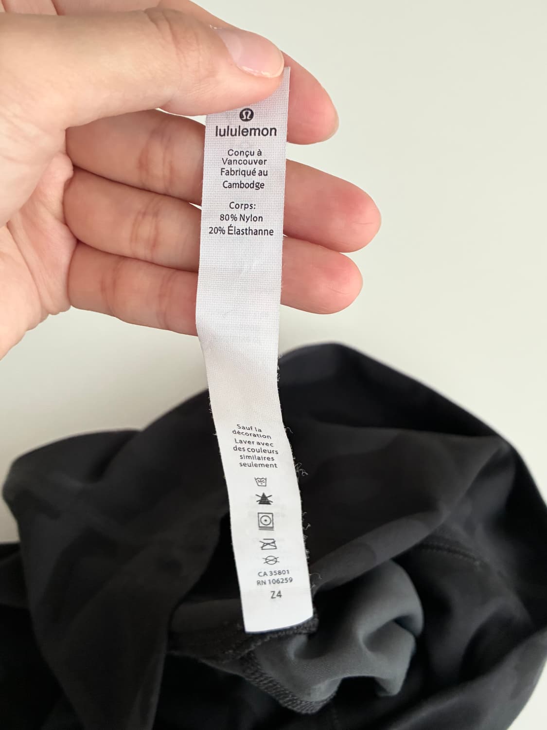 2) 룰루레몬 카모플라쥬 패턴 레깅스 블랙 상품이미지5