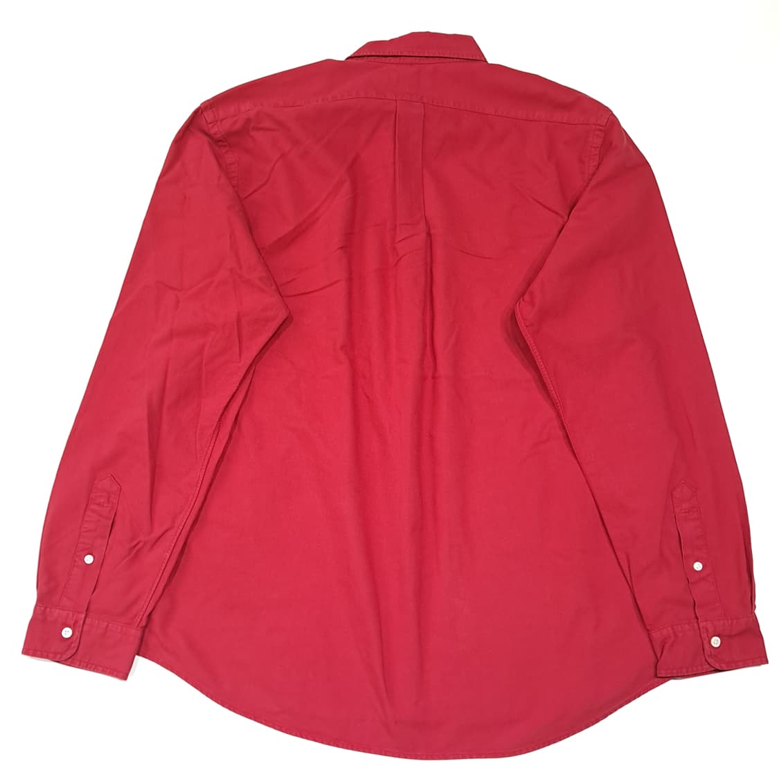 CL583 2XL 폴로 00s 코튼 버튼다운 네이비포니 레드 셔츠 남방 상품이미지7