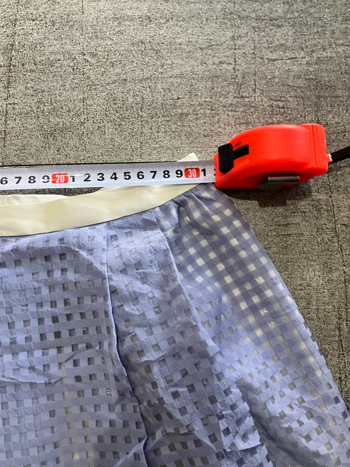 일본빈티지 하구미모리걸 달천깔페어리 풍성 미디스커트 블루 상품이미지2