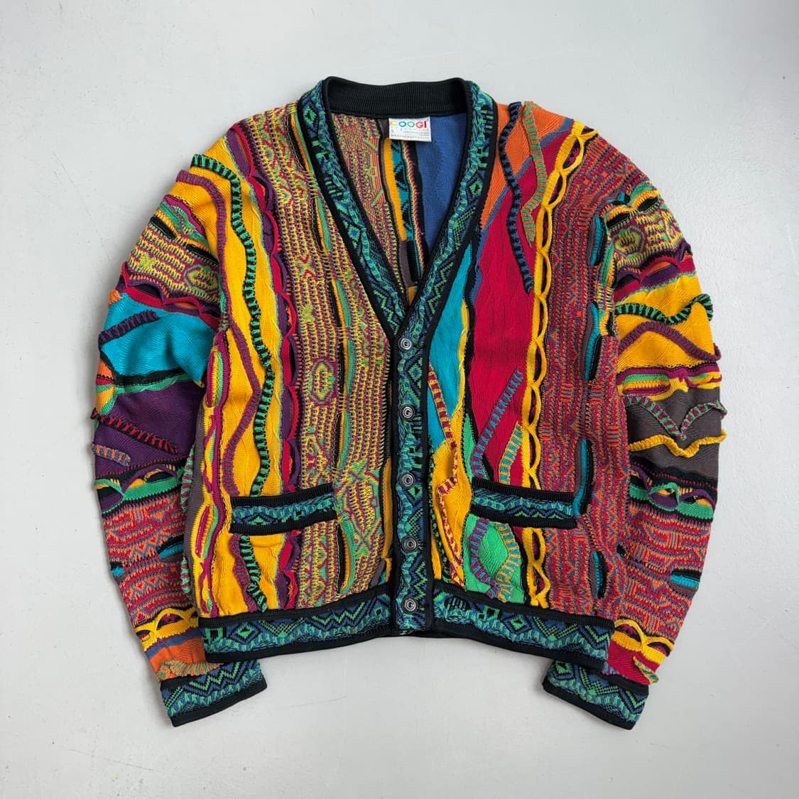 쿠지 오스트레일리아 케이블 니트 가디건 상품이미지2