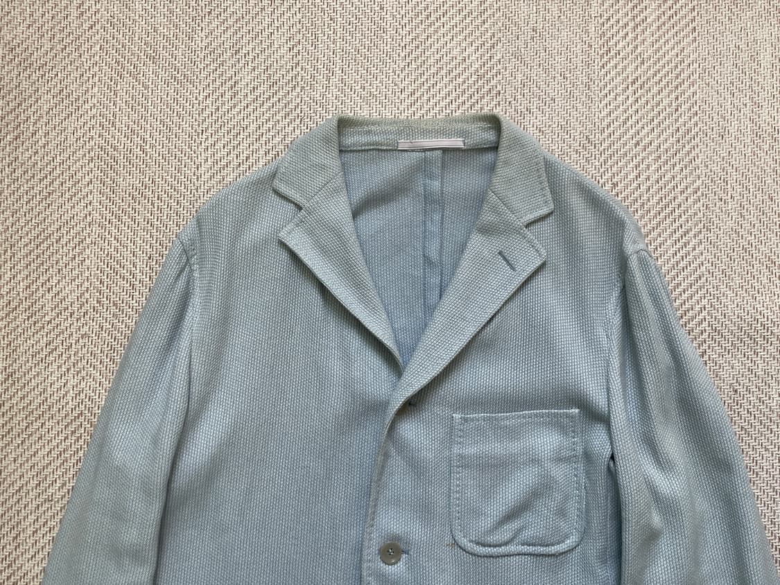 에르메네질도 제냐 소프트 니트 테일러드 재킷 상품이미지5