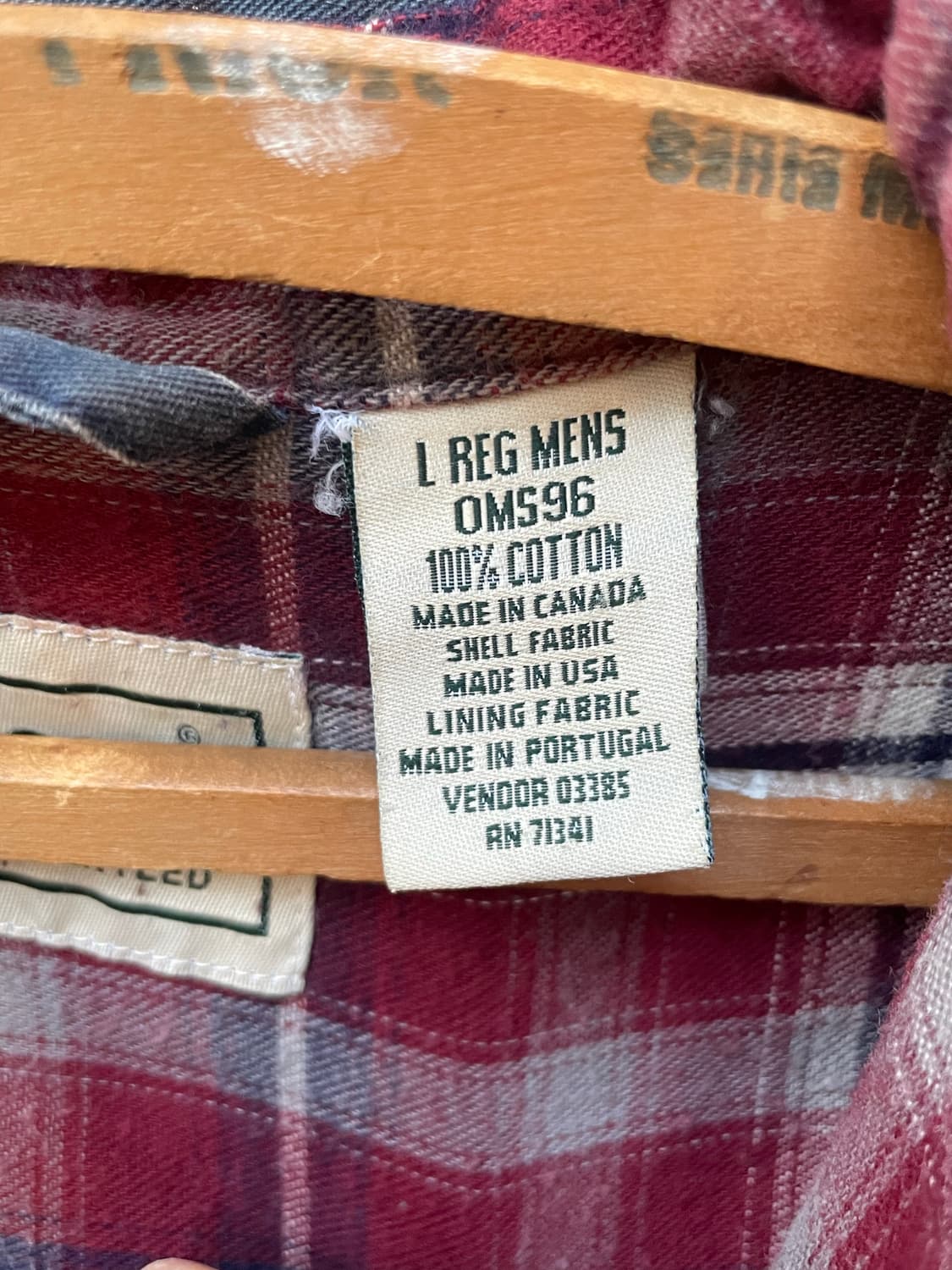 90-00s L.L.Bean Heavy Cotton Shirt 상품이미지6