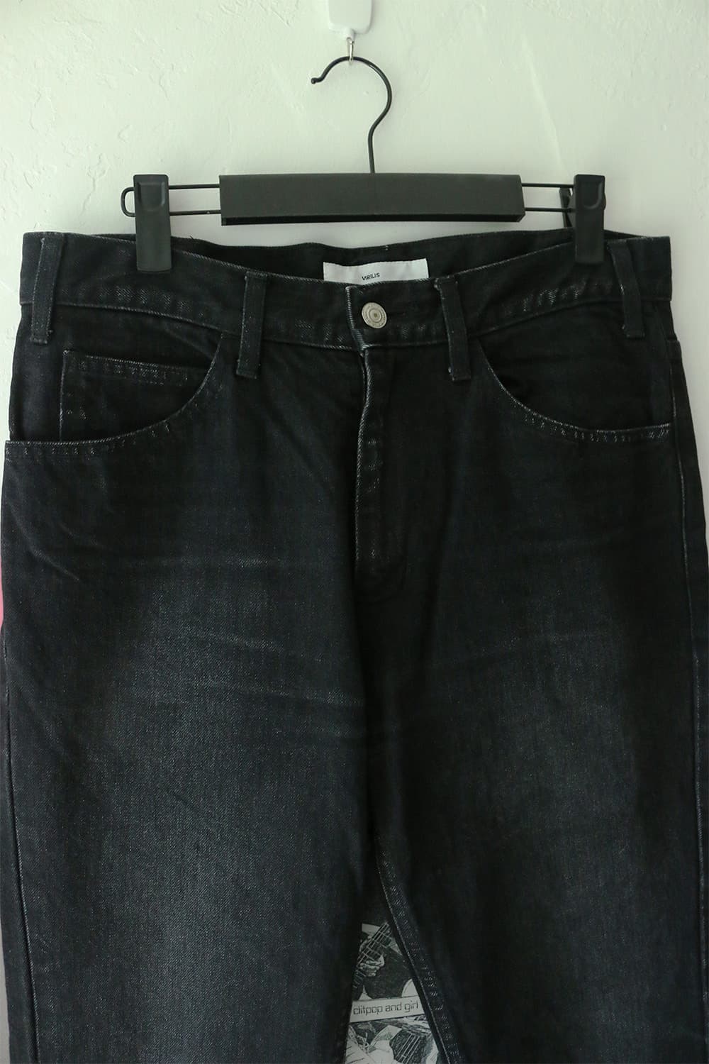토가 비릴리스 블랙 플레어 데님 팬츠  상품이미지5