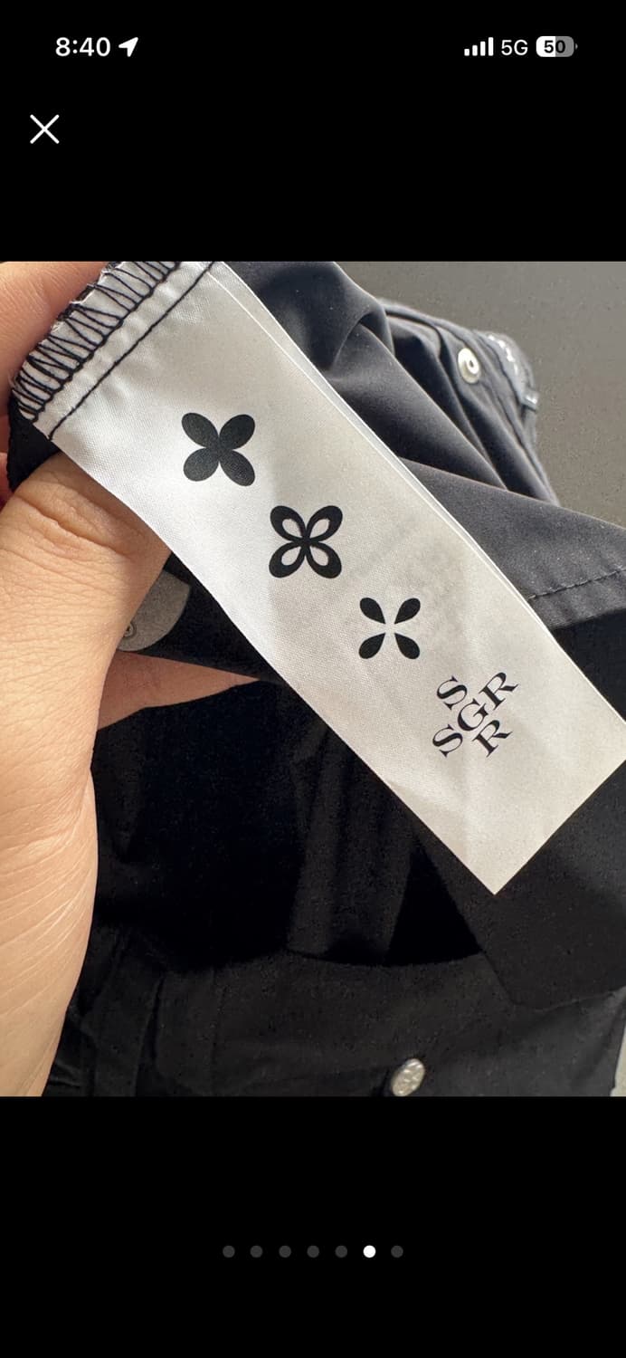 SURGERY 블랙 팬츠 L 상품이미지5