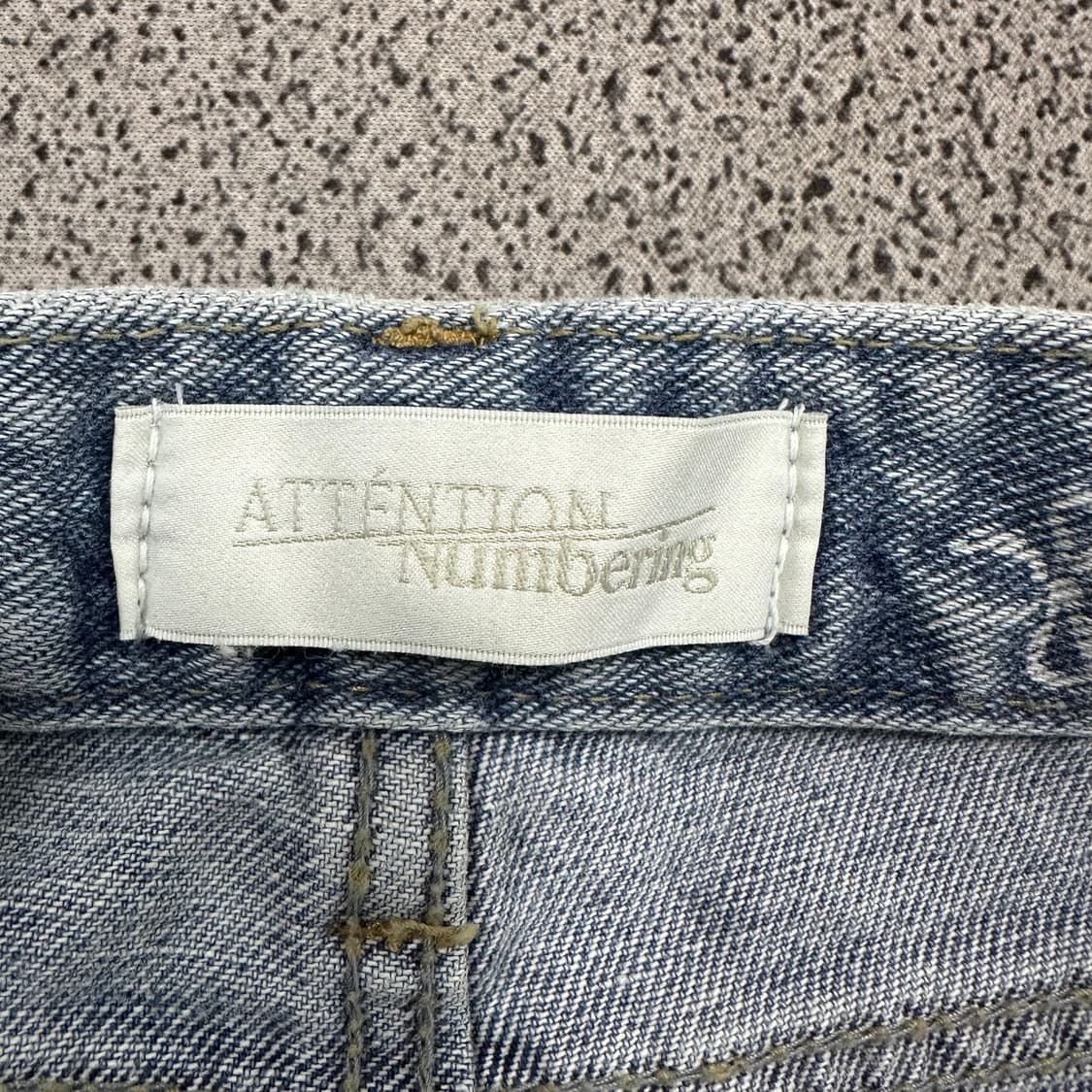 ✨ (바배) 리본 연청 데님 팬츠 상품이미지3