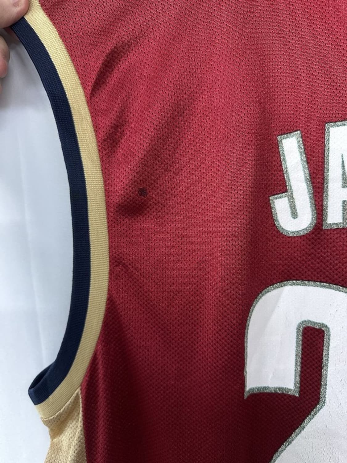 [M] REEBOK 리복 클리블랜드 르브론제임스 NBA 어센틱저지 상품이미지3