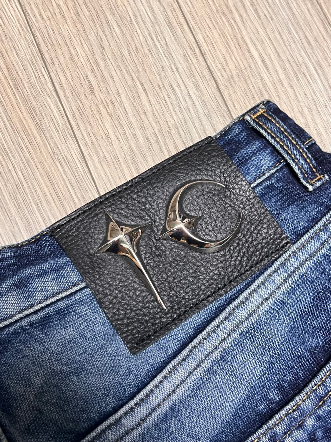 떠그클럽 워리어 데님 팬츠3(새상품) 상품이미지3