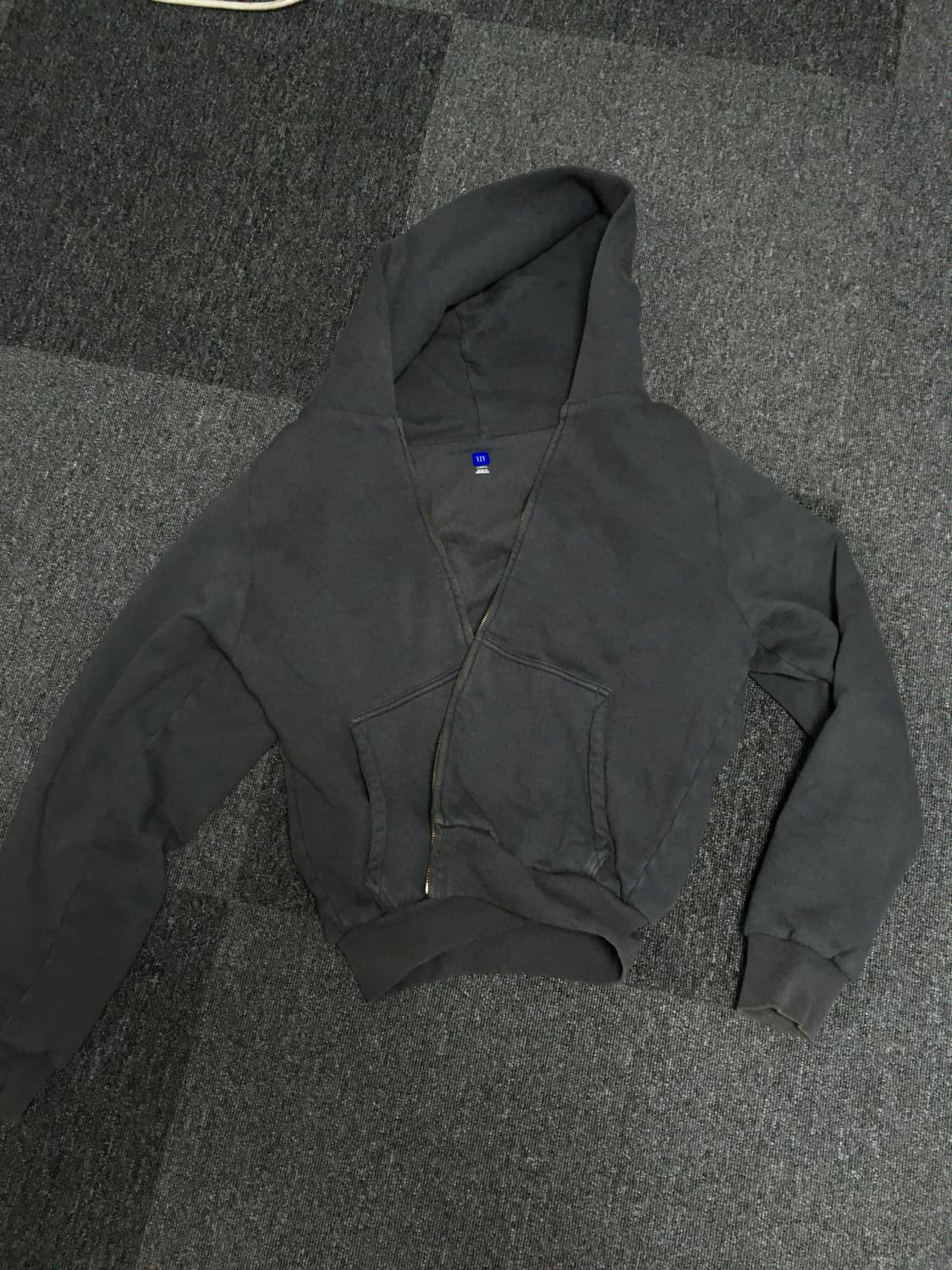 이지 후드집업 다크그레이 상품이미지1