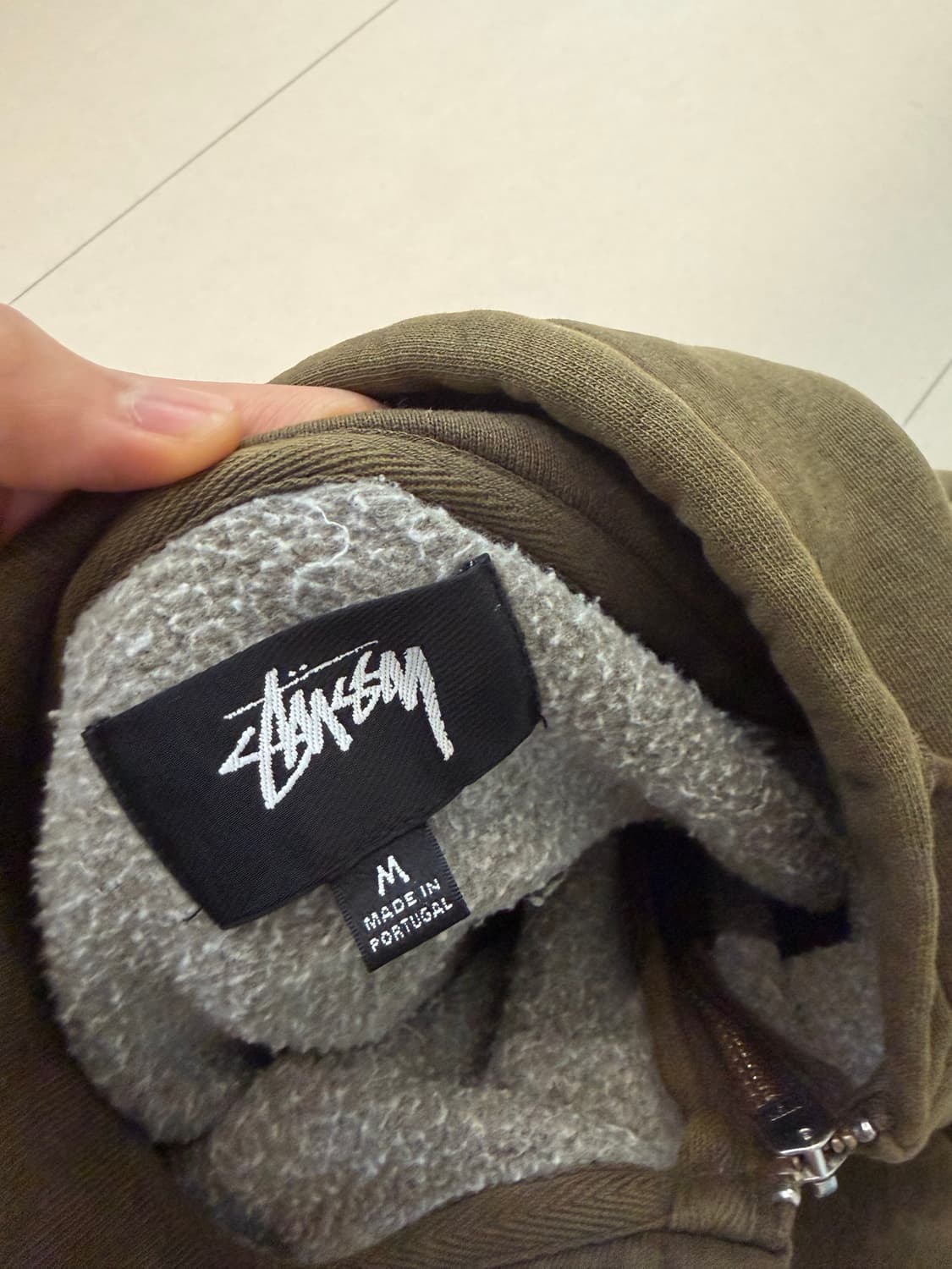 스투시 후드집업 M 상품이미지3