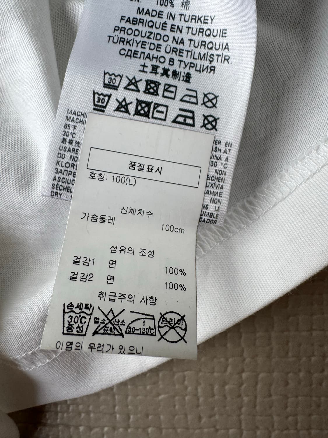 DIESEL 프린트 롱슬리브 티셔츠 상품이미지5