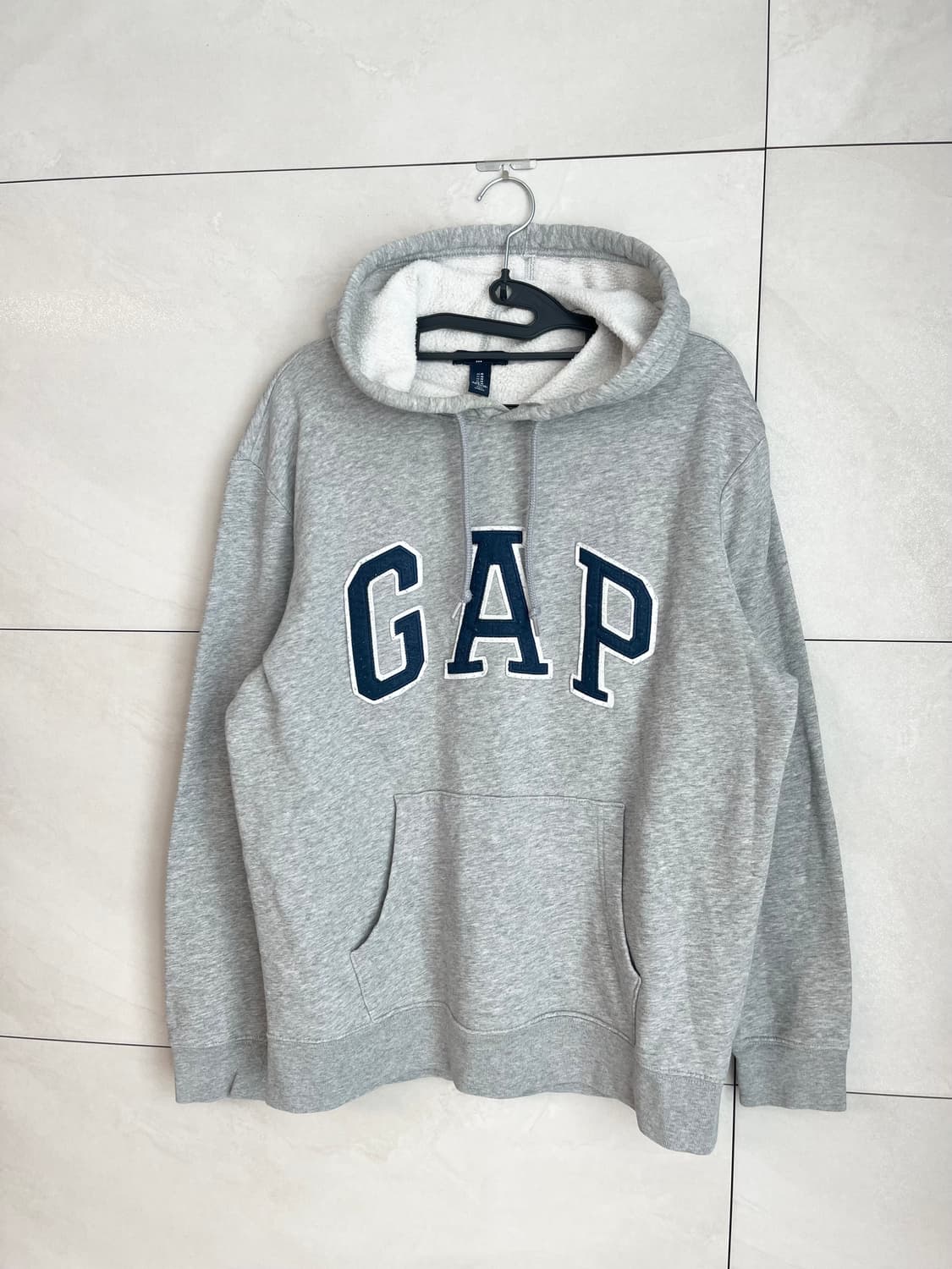 갭 GAP 후드티 그레이 (M) 상품이미지3