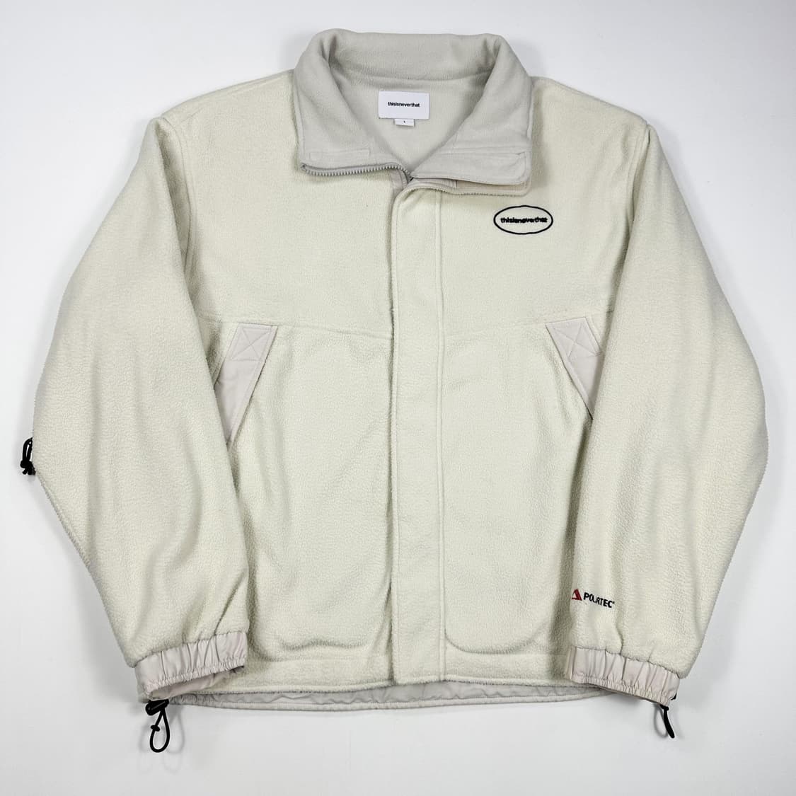 디스이즈네버댓 디네댓 폴라텍 플리스자켓 아이보리 L 상품이미지1