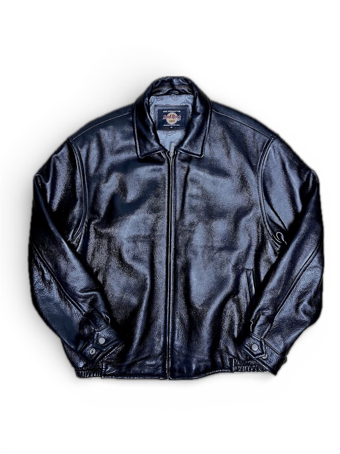Hard Rock Cafe Detroit leather jacket XL 상품이미지1