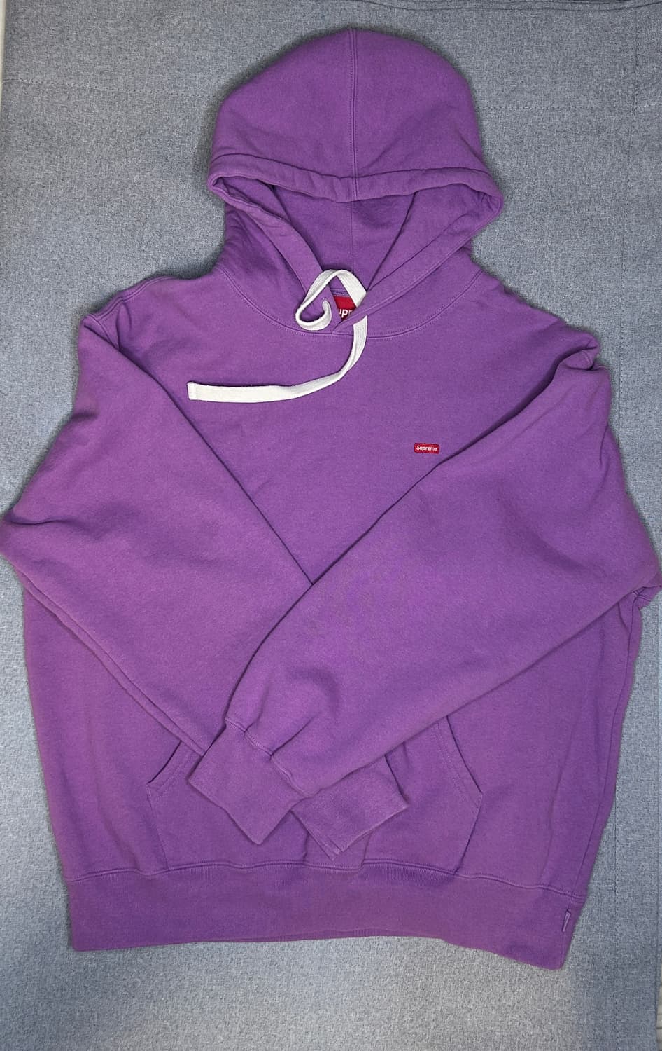 Supreme Box Logo Hoodie (Purple / Made i 상품이미지3