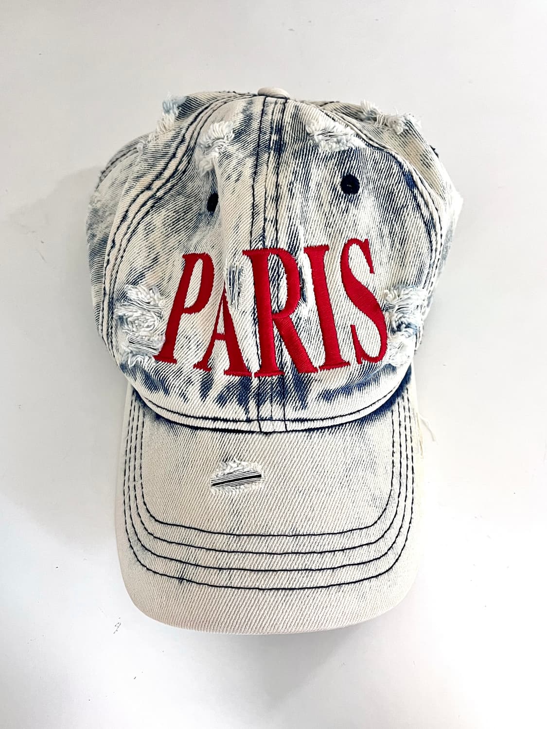 2000아카이브 paris 데님 캡 상품이미지1