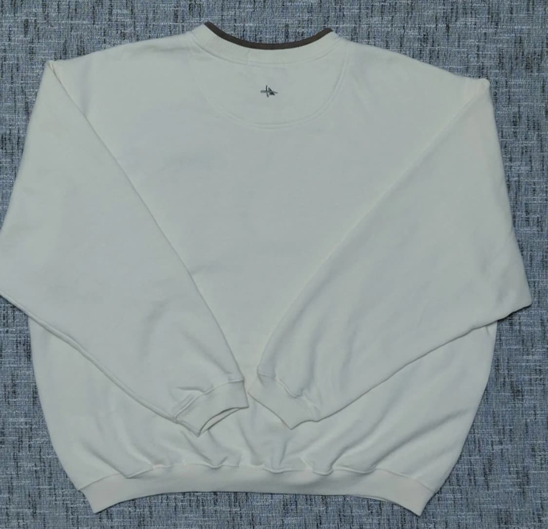 Antigua 기모 맨투맨 티셔츠 XL 아이보리 상품이미지4