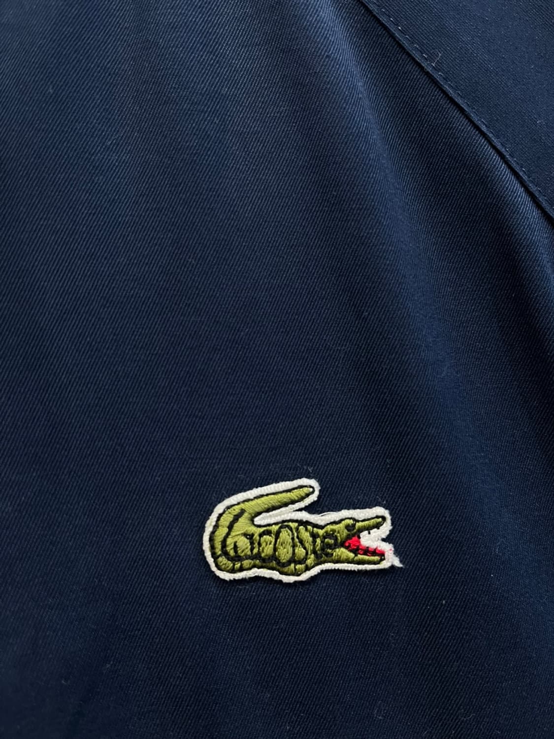 80~90s 라코스테 헤링턴 자켓 네이비 상품이미지3