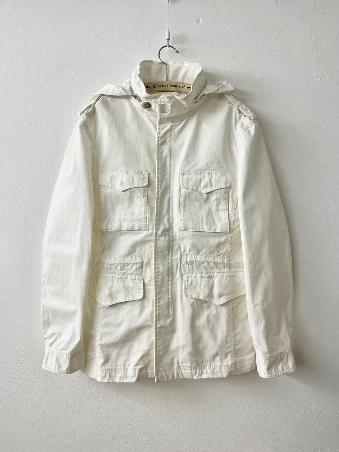 Comme Ca Ism 꼼사이즘 M-65 필드 자켓 화이트 상품이미지1