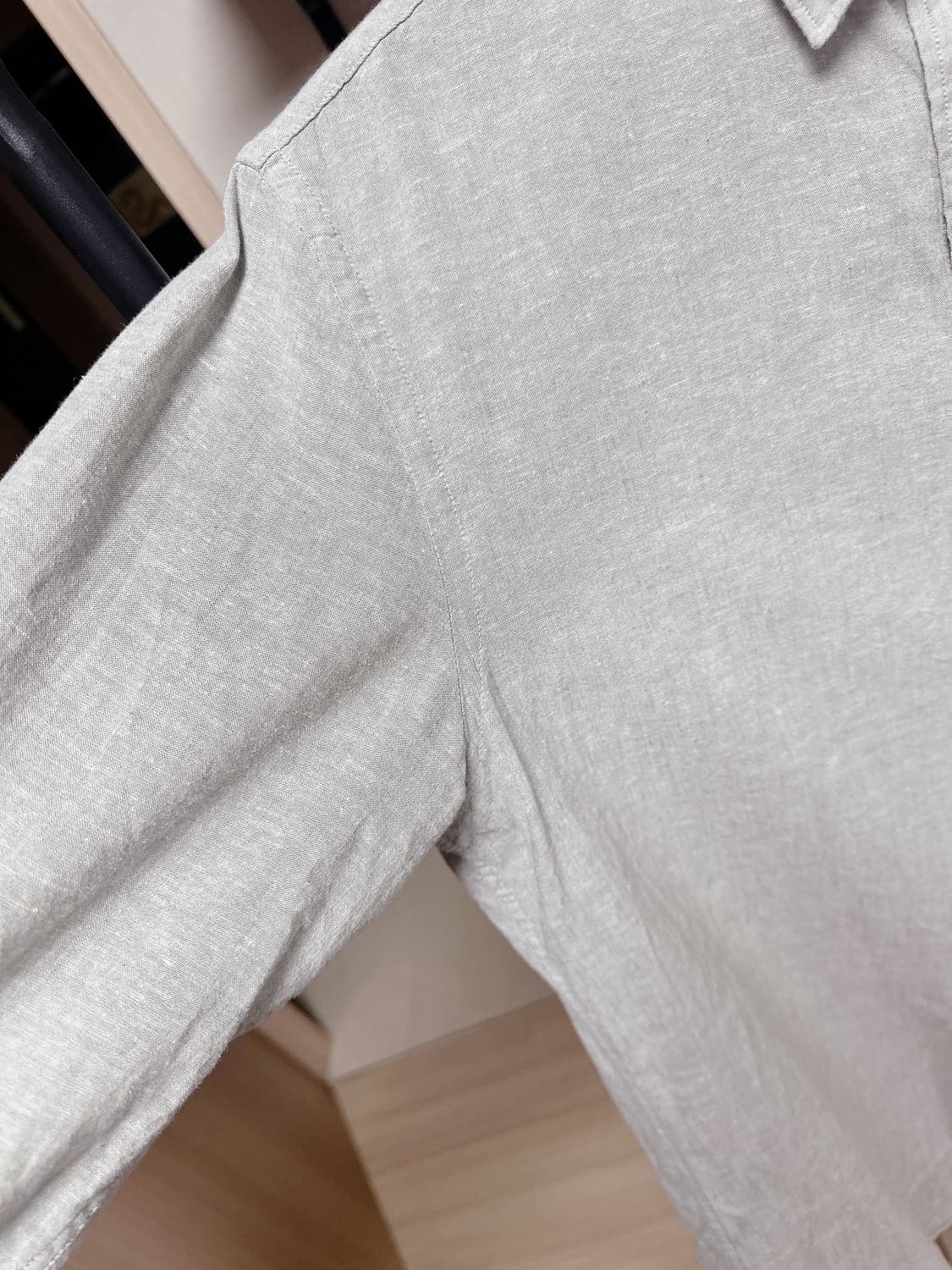 연카키 해지스 남성 셔츠 린넨혼방(100) 상품이미지8