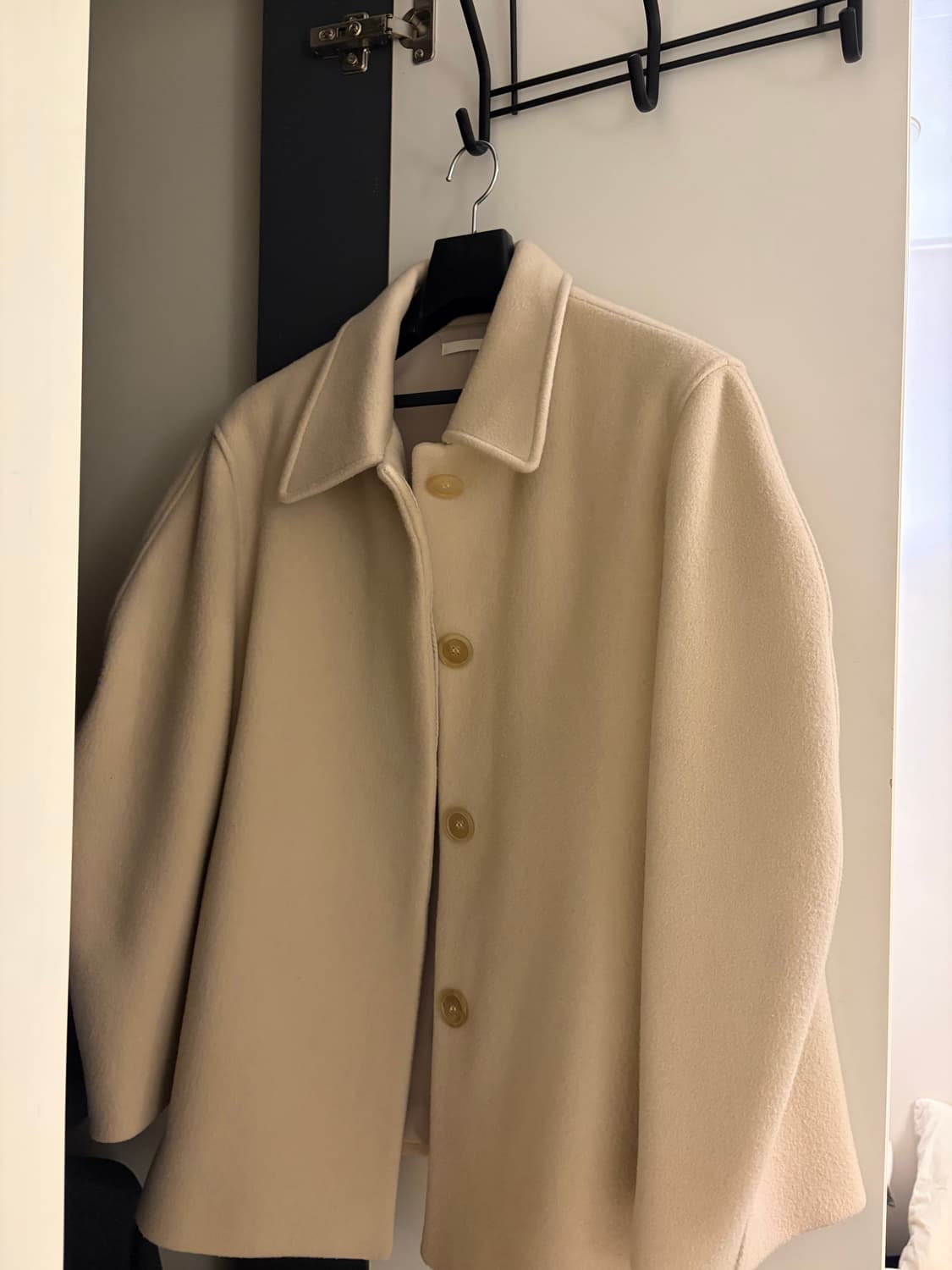 아모멘토 아워글래스 코트 베이지 상품이미지5