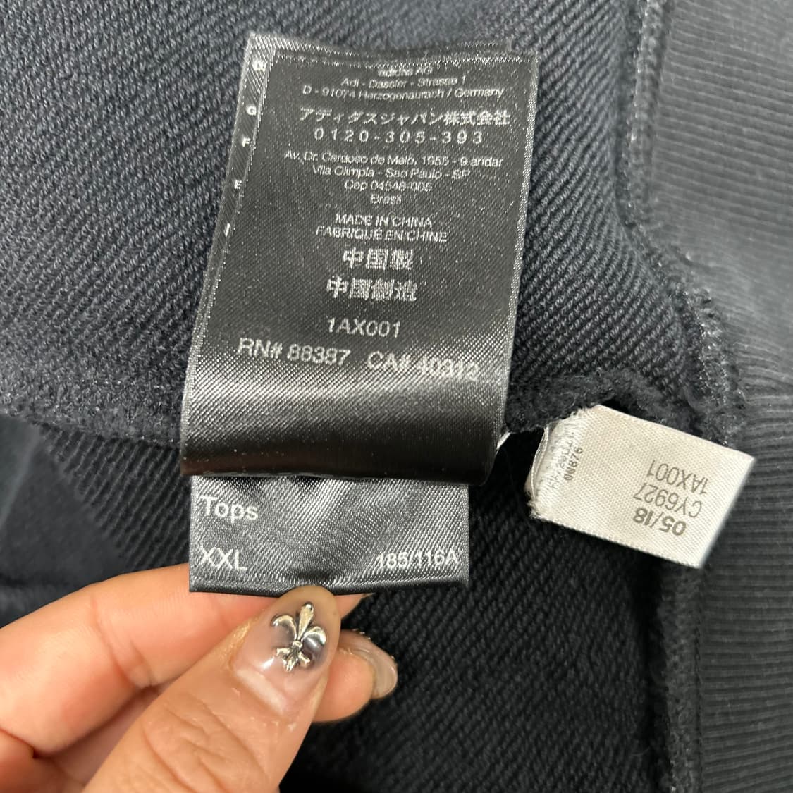 요지 야마모토 Y-3 아디다스 맨투맨[1528] 상품이미지8