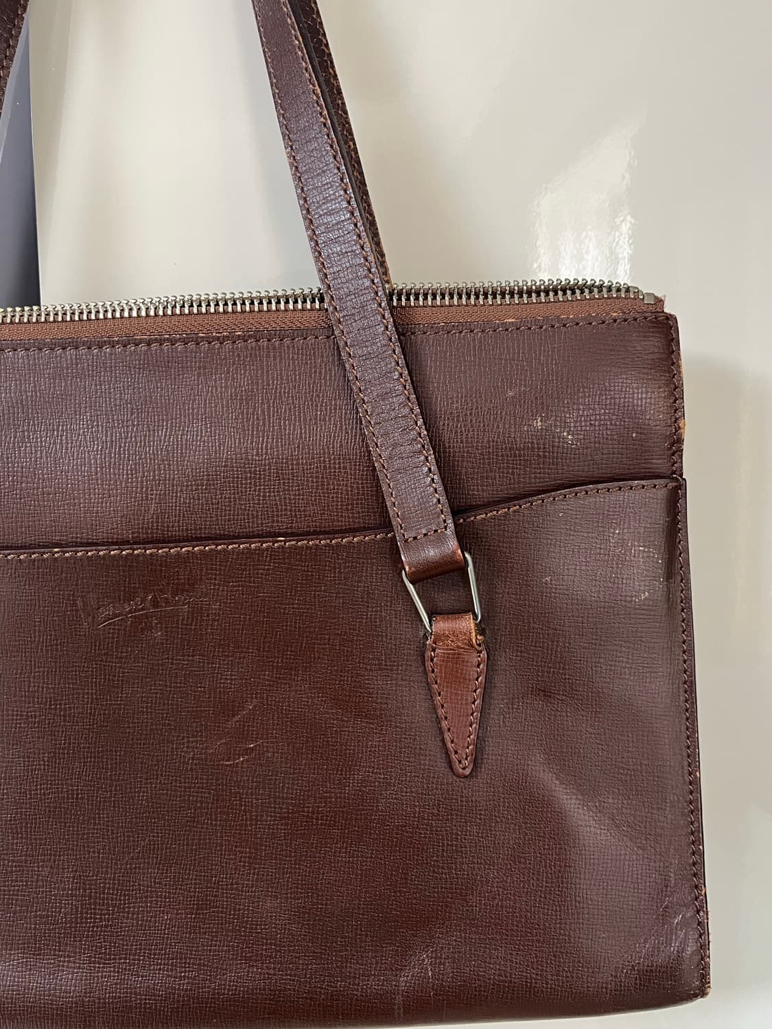 마가렛호웰 레더 토트뱃 상품이미지8