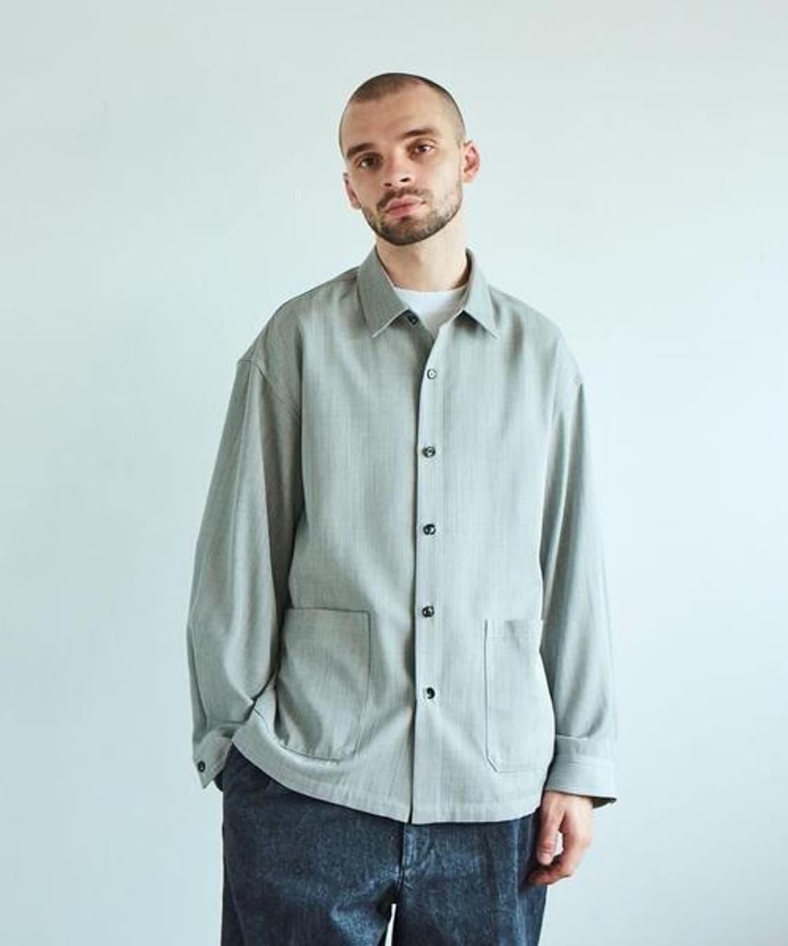 steven alan MOKU CAVALRY TWILL SHIRTALL 상품이미지3