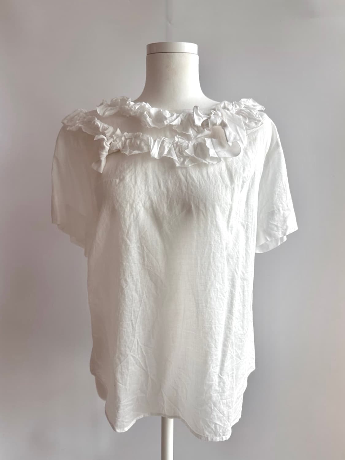 Comme des garcons tricot 프릴리본 블라우스  상품이미지1